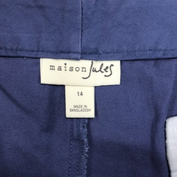 🎁 Maison Jules Flat-Front Chino Shorts - Picture 6 of 7